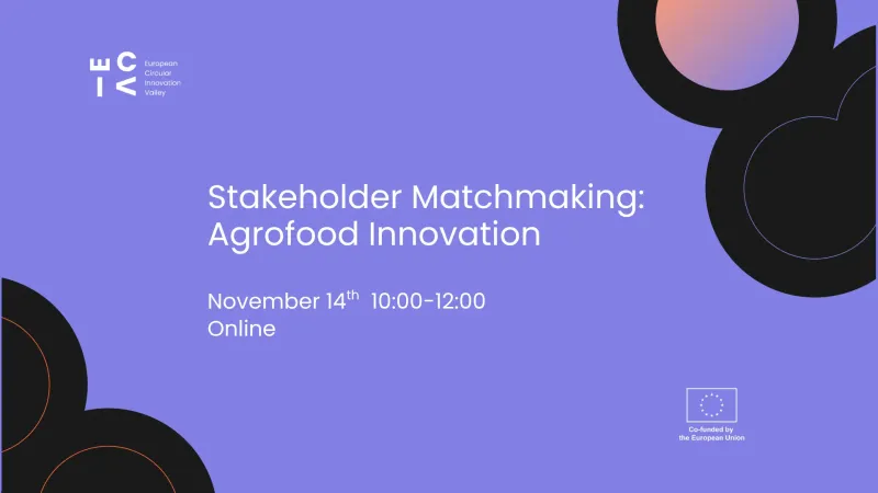 Stakeholder Matchmaking: Agrofood Innovation