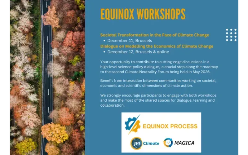 Workshop: Modelling the economics of climate change