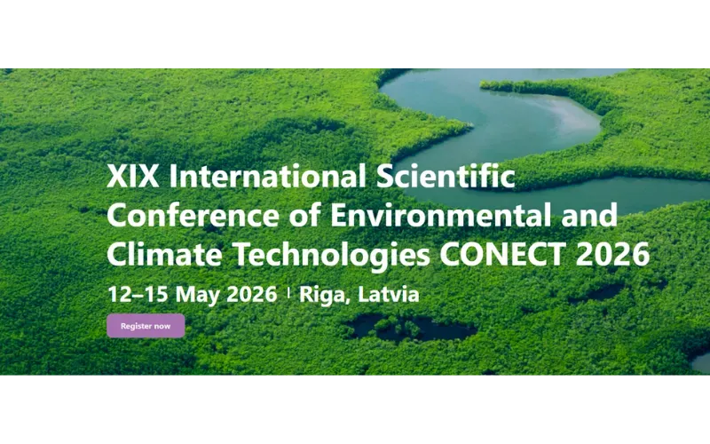 XIX International Scientific Conference of Environmental and Climate Technologies CONECT 2026