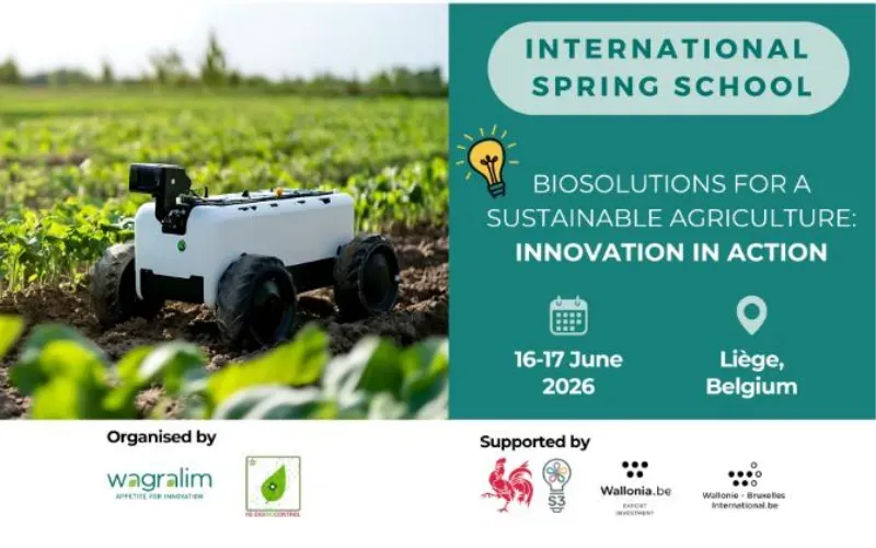International Spring School - Biosolutions for sustainable agriculture: innovation in action!